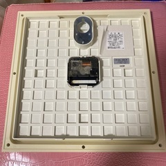 【ジャンク】壁掛け　時計　インテリア　お洒落　可愛い　レゴの画像