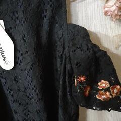 レディース服⑦黒の 肩出しトップスの画像