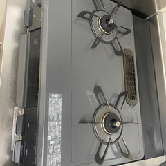 リンナイ グリル付ガステーブル（右強火力：ET67BKR） (都市ガス12A/13A)の画像