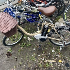 電動自転車　20インチ　ヤマハ　