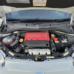 アバルト500ターボ/4万キロ走行/車検付き/コーナーセンサーの画像