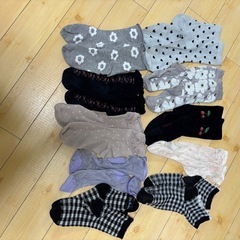 中古レディース靴下　10足セット