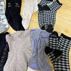 中古レディース靴下　10足セットの画像