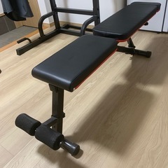 美品⭐︎トレーニングベンチ（角度調整・折畳式）