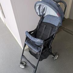 リッチェル　Ｂ型ベビーカー　カルガループラスRS インディゴ
