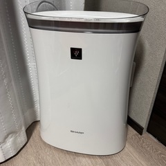 2024年製美品SHARP 空気清浄機 FU-N50BK-W