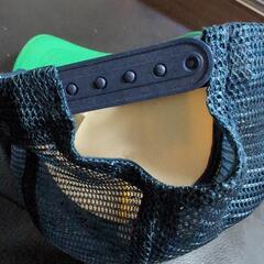 男の子 サイズ52cm ゴム付き帽子の画像