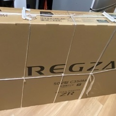 東芝レグザ　Regza レグザ 50V型　REGZA 50C350M 新品　未使用　未開封の画像