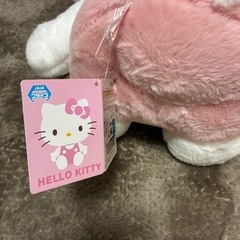 【新品】BIGキティーちゃんぬいぐるみタグ付きの画像