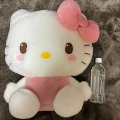 【新品】BIGキティーちゃんぬいぐるみタグ付きの画像