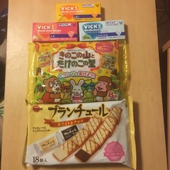 【新品未開封】ヴィックス3個とお菓子セット