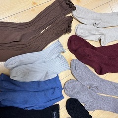 決定しました　中古　レディース靴下　9点　の画像