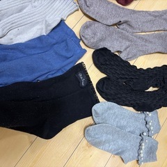 決定しました　中古　レディース靴下　9点　の画像