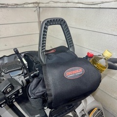 なんてったって大容量！SNOBUNJEハンドルバーバッグ　スノーモービルの画像