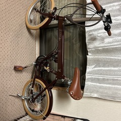 新品·未使用 18インチ 6ギア 折りたたみ自転車（スライド式）