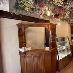 アンティーク家具　バーカウンター