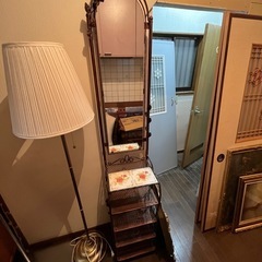 アンティーク調の鏡台