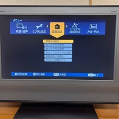 SANYO  20型液晶テレビ