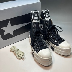RickOwens DRKSHDW×CONVERSE 23cm 黒の画像