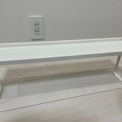 山崎実業towerコンロ奥ラック