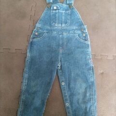 ベビー　赤ちゃん　子ども服　子供服　オーバーオール　半袖　90　の画像