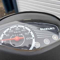 ◆実働◆    スクーター　原付　スズキ　レッツ4　運搬可の画像