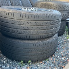 【タイヤほぼ新品】17インチホイール+タイヤ付 7J+42 weds LEONIS 　　の画像