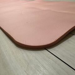  厚手 ヨガマット ピンク フィットネス トレーニング 筋トレの画像