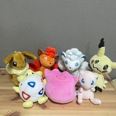 7個セット　ポケモン　ぬいぐるみ