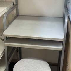 パソコンデスク　棚