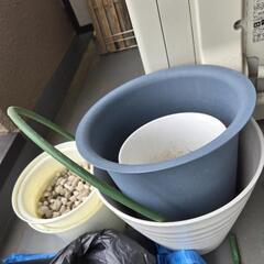 家庭菜園用の底石、プランターセット