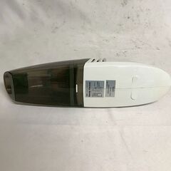 【北見市発】オーム OHM 充電式ハンディークリーナー TV-870W 2019年製 白 (E3442tnnYM)の画像