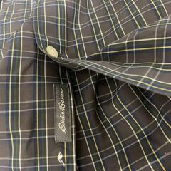 Eddie Bauer 長袖チェックシャツ Sサイズ 渋めカジュアルで差をつけろの画像