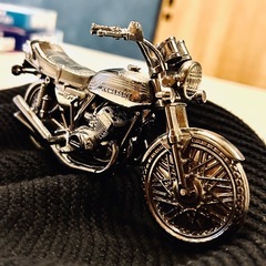 バイクの置物