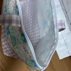 ハンドメイド＊プールバック＊ネコの画像