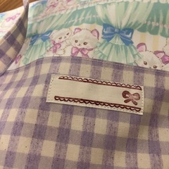 ハンドメイド＊プールバック＊ネコの画像