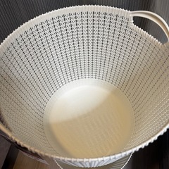 ランドリーバスケット　洗濯カゴ
の画像