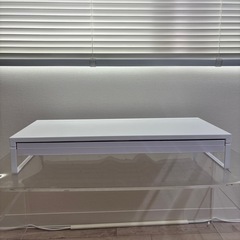 パソコン台 モニター台 ホワイト