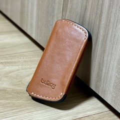 Bellroy ベルロイ キーケース ブラウンレザー (キャラメル)