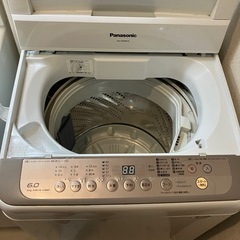 洗濯機　パナソニック6kg 2017年製