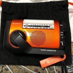 SONY防災用ラジオICF-B08