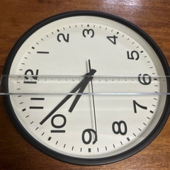 無印良品　壁掛け時計の画像