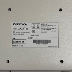 オンキヨー ONKYO 21.5型ワイド 液晶モニター LA21TWの画像