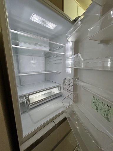 パナソニック 5ドア冷凍冷蔵庫 406L 自動製氷 ガラストップ 左開き