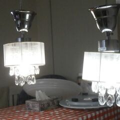 トヨスター（株）シャンゼリア3灯と160センチダクトレールの画像