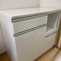 ✨ニトリ　カップボードレジューム90TL-R WH　