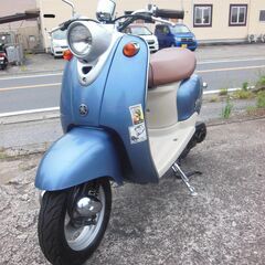  YAMAHA 2st VINOビーノ　ブルーメタリック セル始...