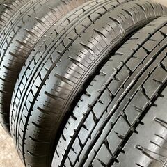 DUNLOP ENASAVE VAN01 DIGI-TYRE 145R12 6P.R 中古タイヤ&ホイール4本セットの画像