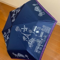 【安全式自動開閉】1級遮光＋遮熱効果 晴雨兼用折りたたみ傘の画像