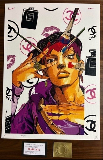 DEATH NYC 世界限定100枚 アート ポスター ジョジョ 5枚
